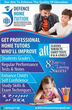 Home Tuitions Available