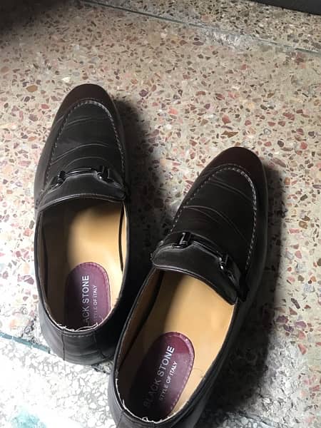 Formal Dark brown pair of shoes 1