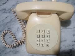 antique telephone set