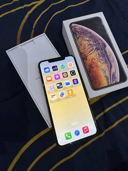 Apple Iphone XS MAX 64GB PTA APPROVED WITH BOX 1