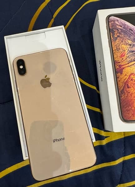 Apple Iphone XS MAX 64GB PTA APPROVED WITH BOX 3