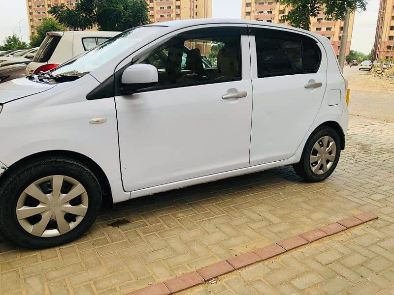 Daihatsu Mira 2015, Ice blue colour 11