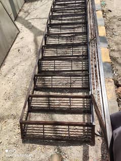 sale sale iron  stair 14 feet and 2.6 feet. . 0