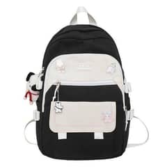 Nylon School Backpack