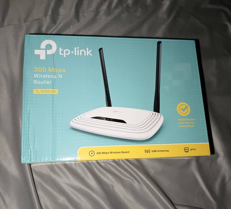 TP-Link Router Model no: TL-WR841N 1