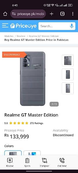 Realme Gt Master Edition 1