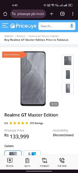 Realme Gt Master Edition 2