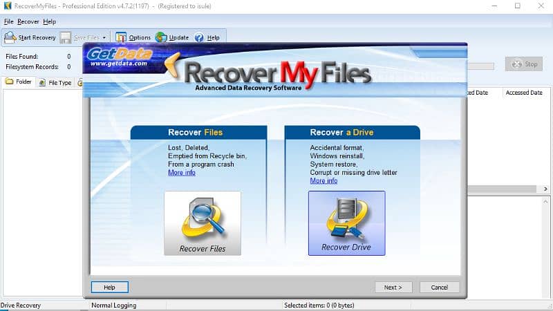 Recover My Files (PAID) Data Recovery Software 1