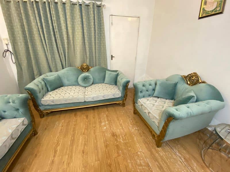 Sofa Set with center table for Sale 1