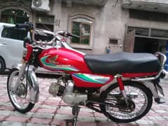 Honda CD 70 2017 total genuine home used for sale