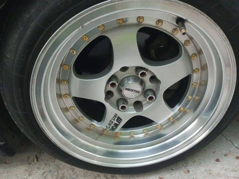 Rim 15 inch Works S1 only rims 8