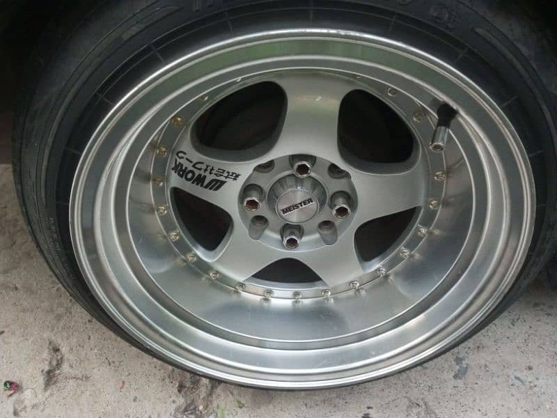 Rim 15 inch Works S1 only rims 10