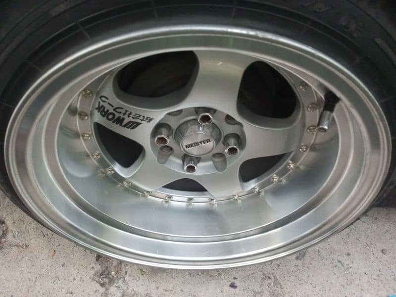 Rim 15 inch Works S1 only rims 11