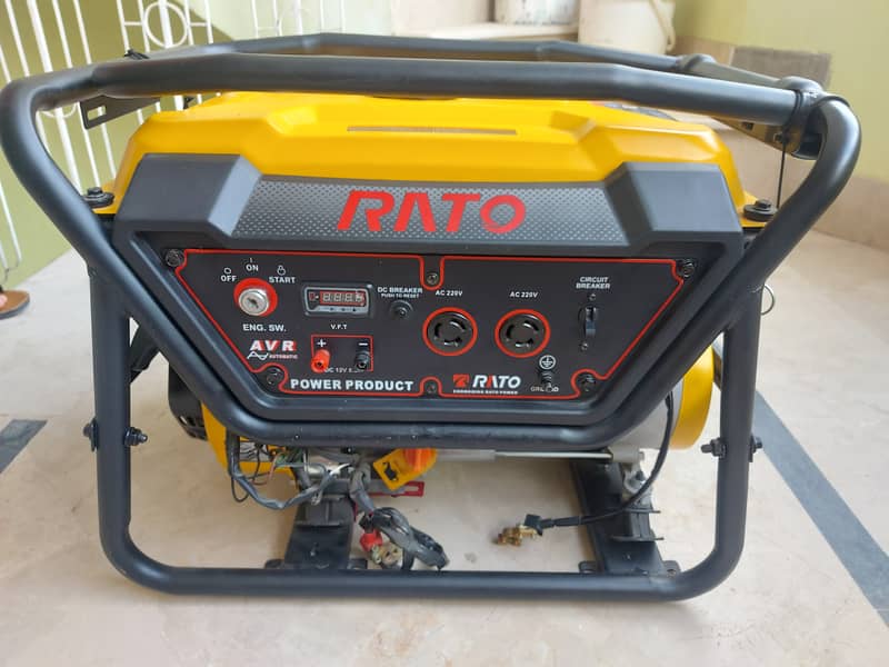 Rato/Hyundai 3.2KVA Petrol/Gas Generator RT4500ev 5