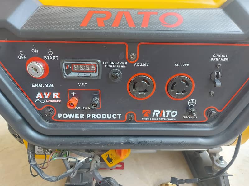 Rato/Hyundai 3.2KVA Petrol/Gas Generator RT4500ev 6