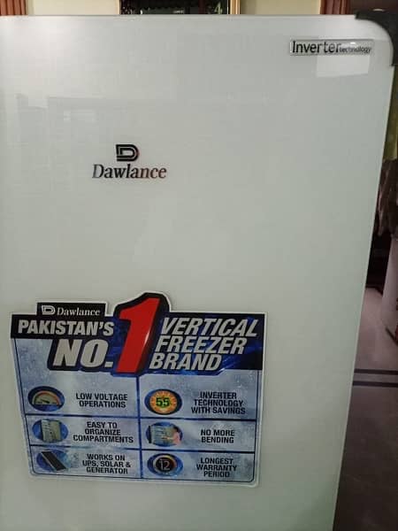 Dawlance vertical inverter freezer 2