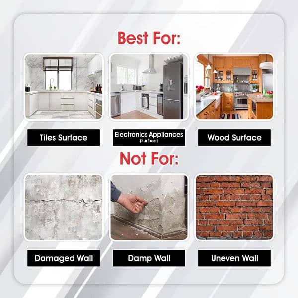 144 pcs self adhesive wall tile stickers 4