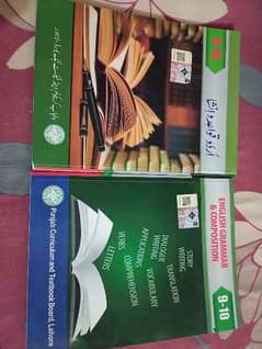 English and Urdu grammar books set