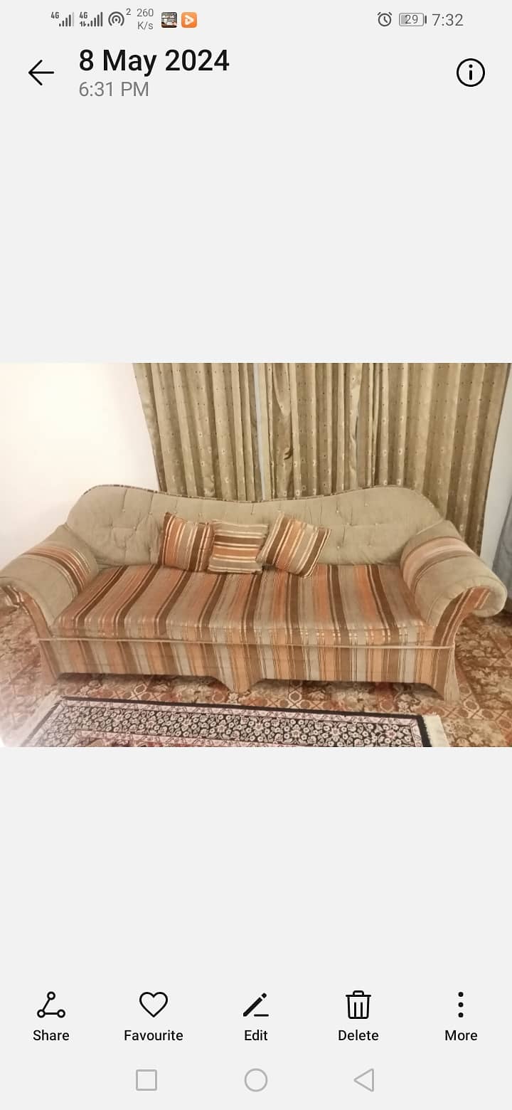 7 seater sofa( 3+2+1+1) 1