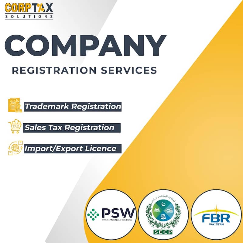 NTN REGISTRATION | SECP | FBR | COMPANY Reg | TAX FILER | GST FILLING 2