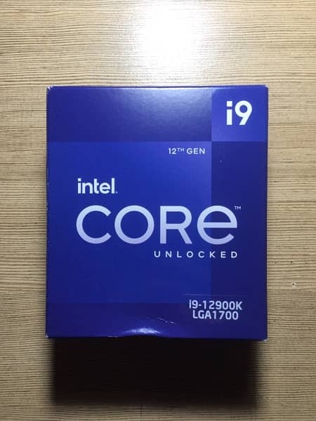 Intel Core i9 12900K Unlocked BRAND NEW 0