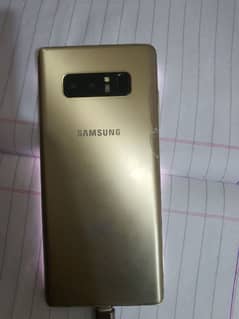 Note8 dual sim good condition sim card working lcd me shaid hy 0