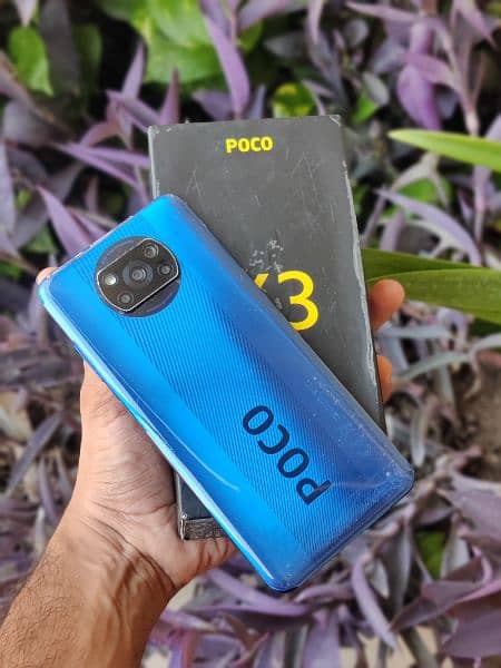 Poco X3 NFC 6/128Gb with Box Pta approved contact 03348872229 2