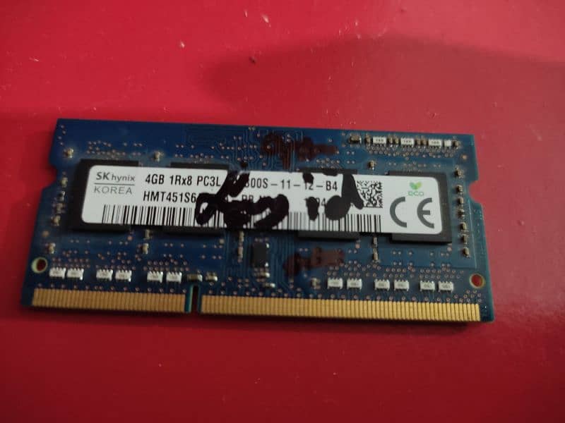 4GB DDR3l 1600Mhz laptop Rams 3