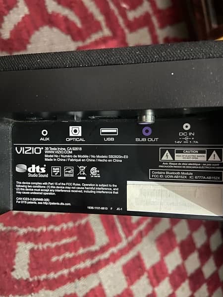 Vizio Sound Bar For Sale 3