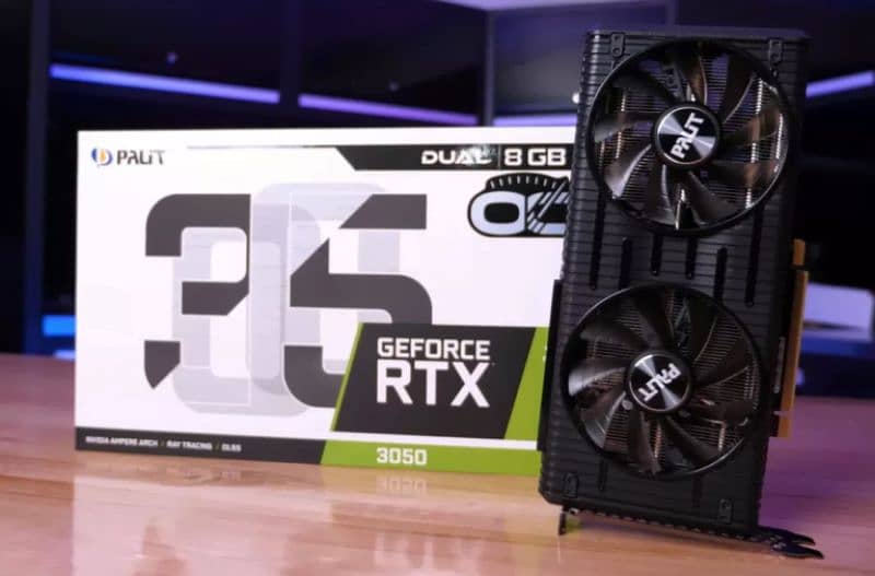 as new RTX 3050 best performance 8GB 0