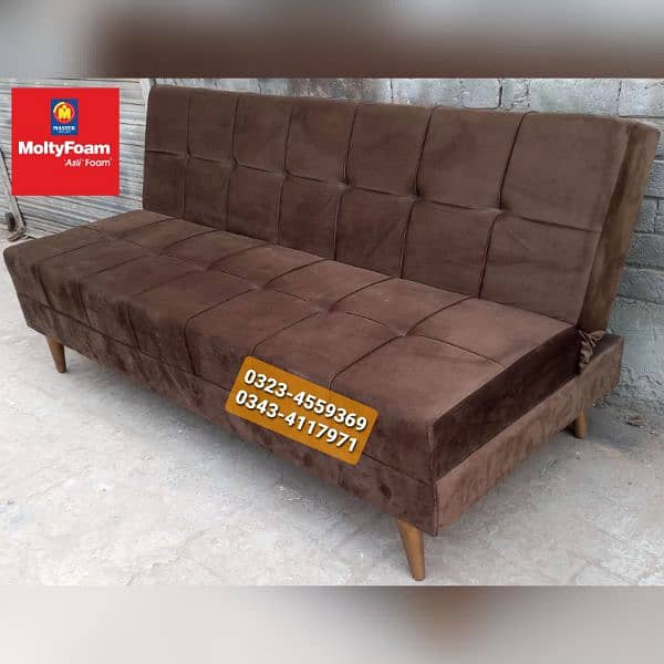 Molty double bed sofa cum bed/dining table/stool/Lshape sofa/chair 9