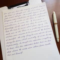 handwriting