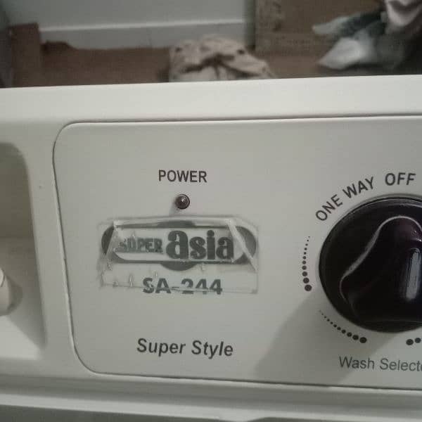 washing machine super Asia only five years used 5