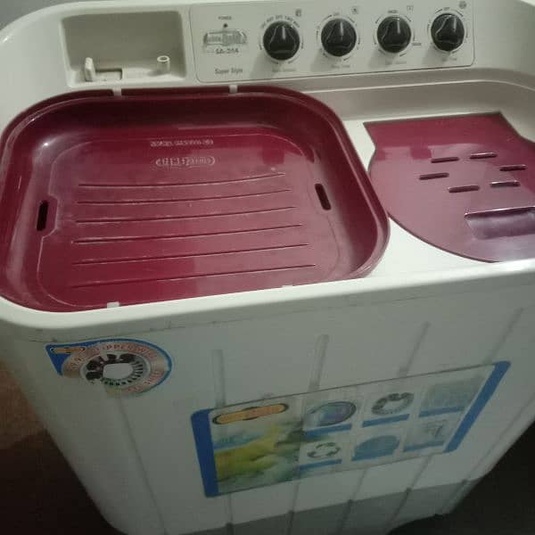 washing machine super Asia only five years used 7