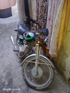 honda cg125, used bike in good condition for sell