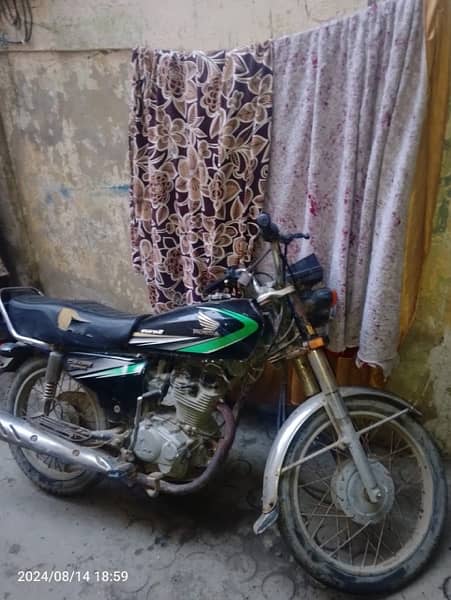 honda cg125, used bike in good condition for sell 2