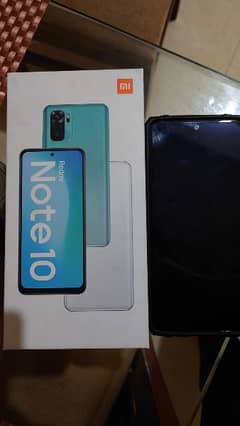 Redmi Note 10 4/128, with charger and Box, 10/10 lush condition