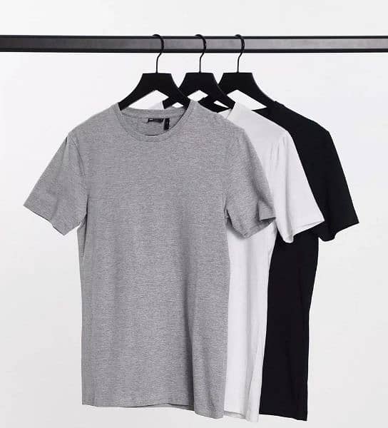 3 PC's Men's Cotton T shirt 1