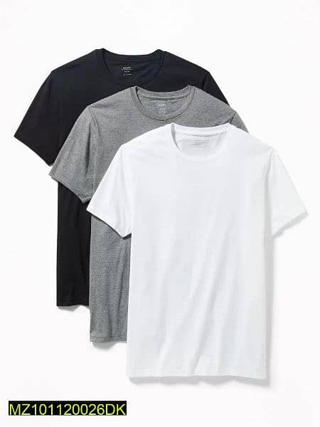 3 PC's Men's Cotton T shirt 5