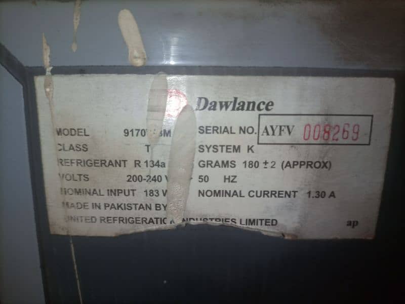 sale dawlance 9170 model fridge na open na hi reparing orgnal 5