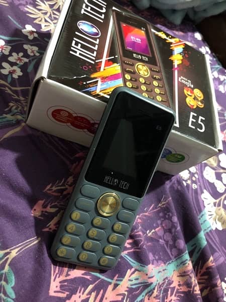 Hello Tech E5 with box Dual sim 0