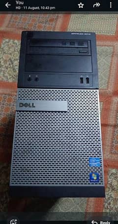 Dell Optiplex 3010 with monitor and keyboard