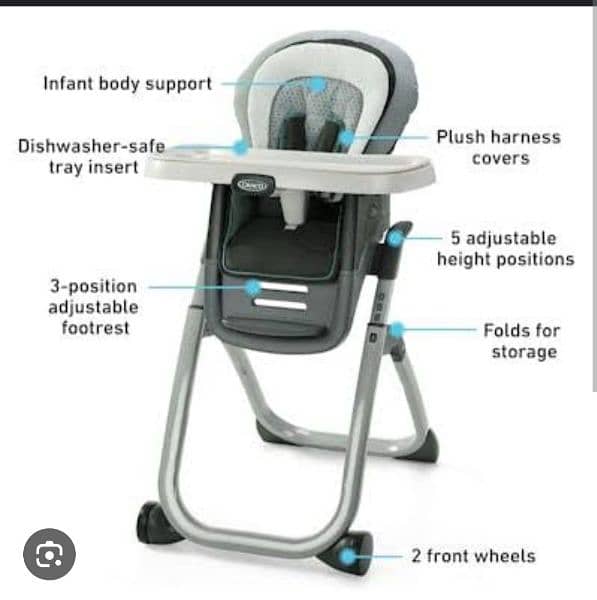 BABY HIGH CHAIR FOR SALE URGENT 3