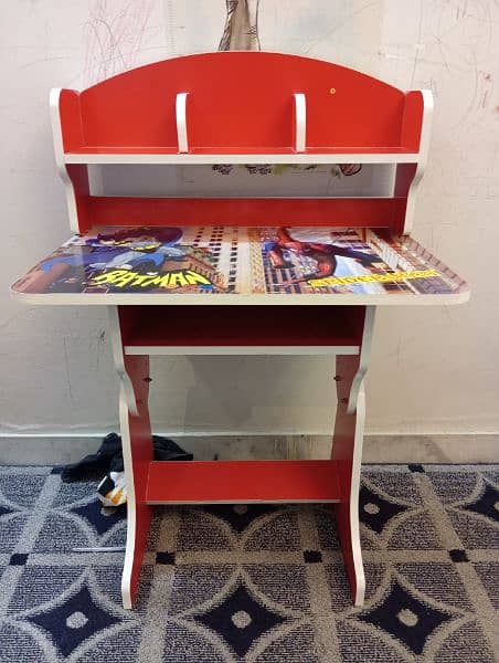 Spiderman themed Cupboard and Study table for kids 3