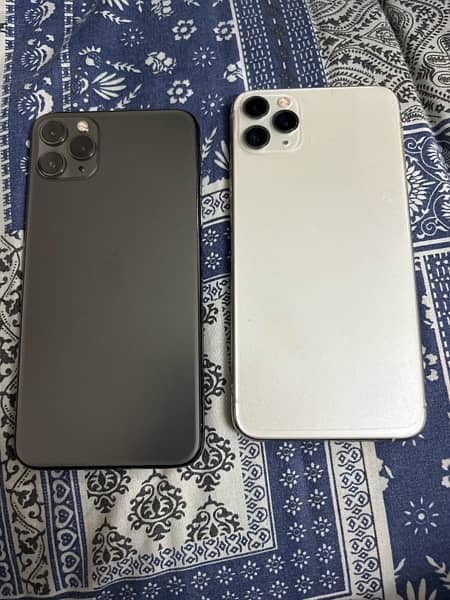 iphone 11 pro max 64gb space grey and silver pta 1