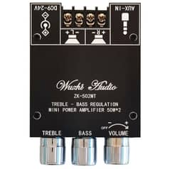 blue tooth amplifier with dc supply