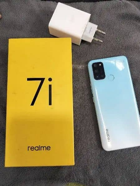 REALME 7i 8gb Ram 128gb Storage With Box And Original Adapter 1