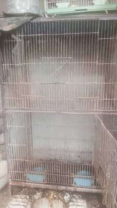 double portion cage used