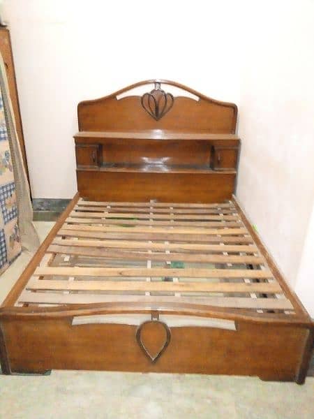 Pure Wooden Bed 0