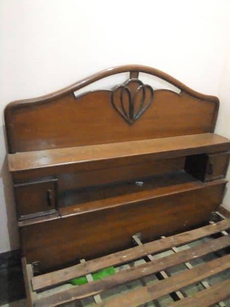 Pure Wooden Bed 1